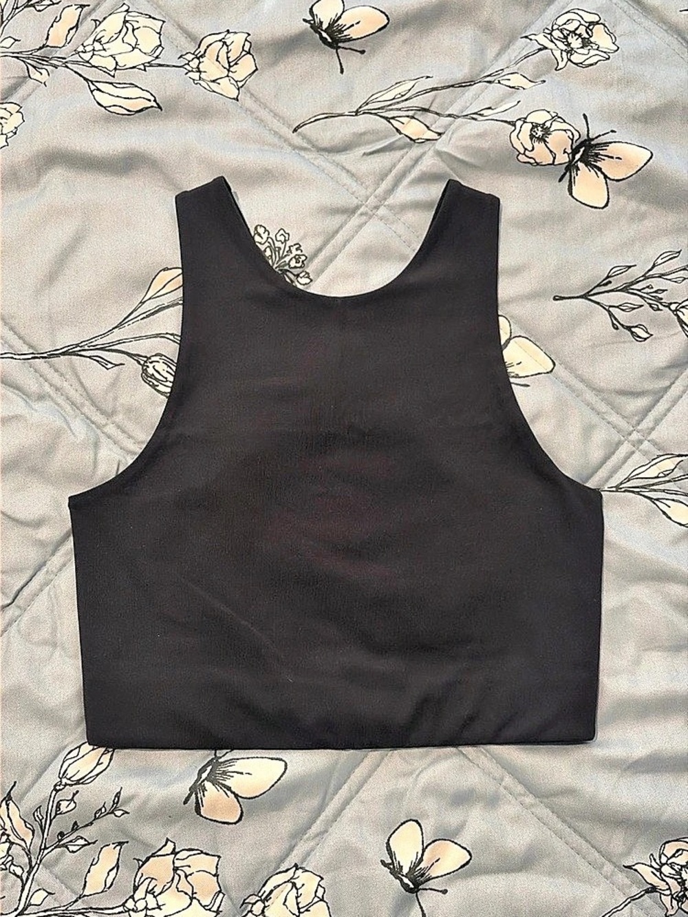 Girlfriend Collective Black Tank Top Size Medium Like New